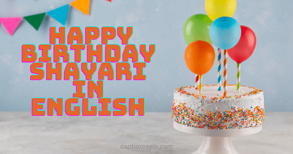  Happy Birthday shayari in English