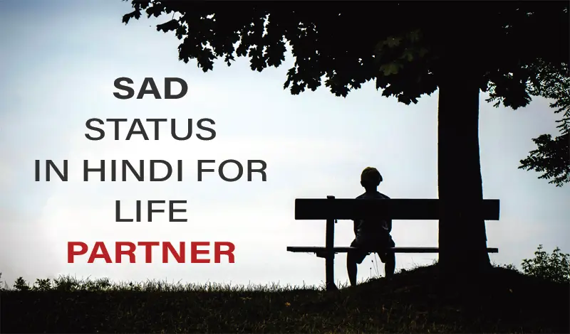 Sad Status in Hindi for Life Partner